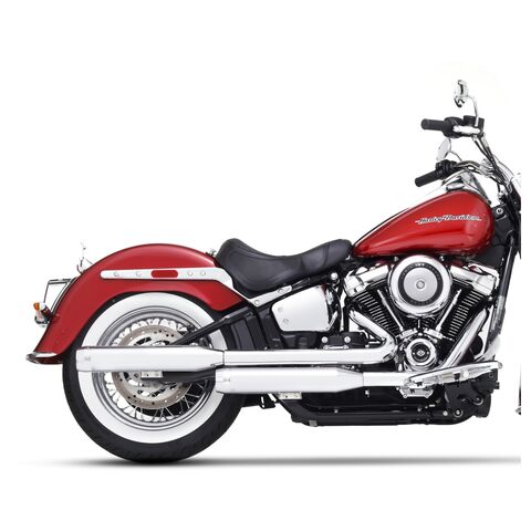 Rinehart 3 1/2" Slip-On Mufflers For Harley Softail 2018-2024