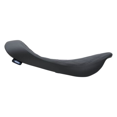 Drag Specialties EZ-On Low Profile Forward Solo Seat For Harley