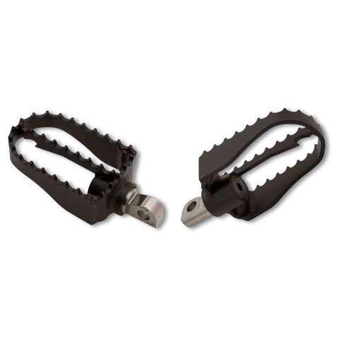 Burly Brand MX Style Footpegs For Harley