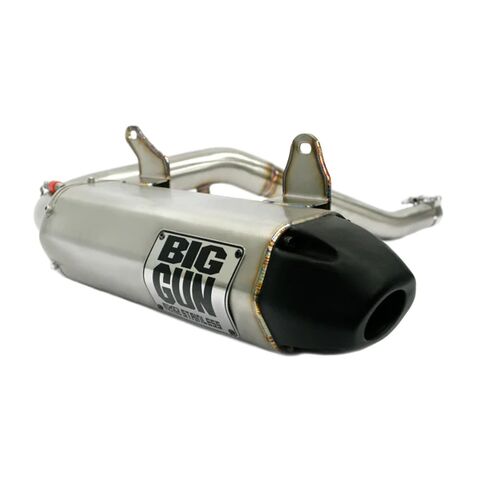 Big Gun EXO Stainless Slip-On Exhaust Honda Rincon 650 / 680 2003-2014