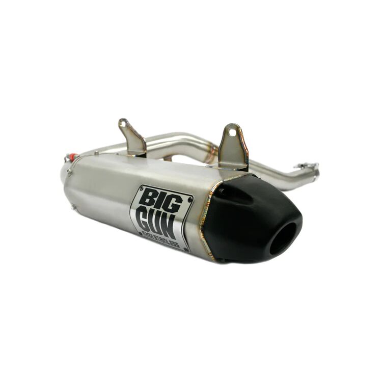 Big Gun EXO Stainless Slip-On Exhaust Honda Rincon 650 / 680 2003-2014
