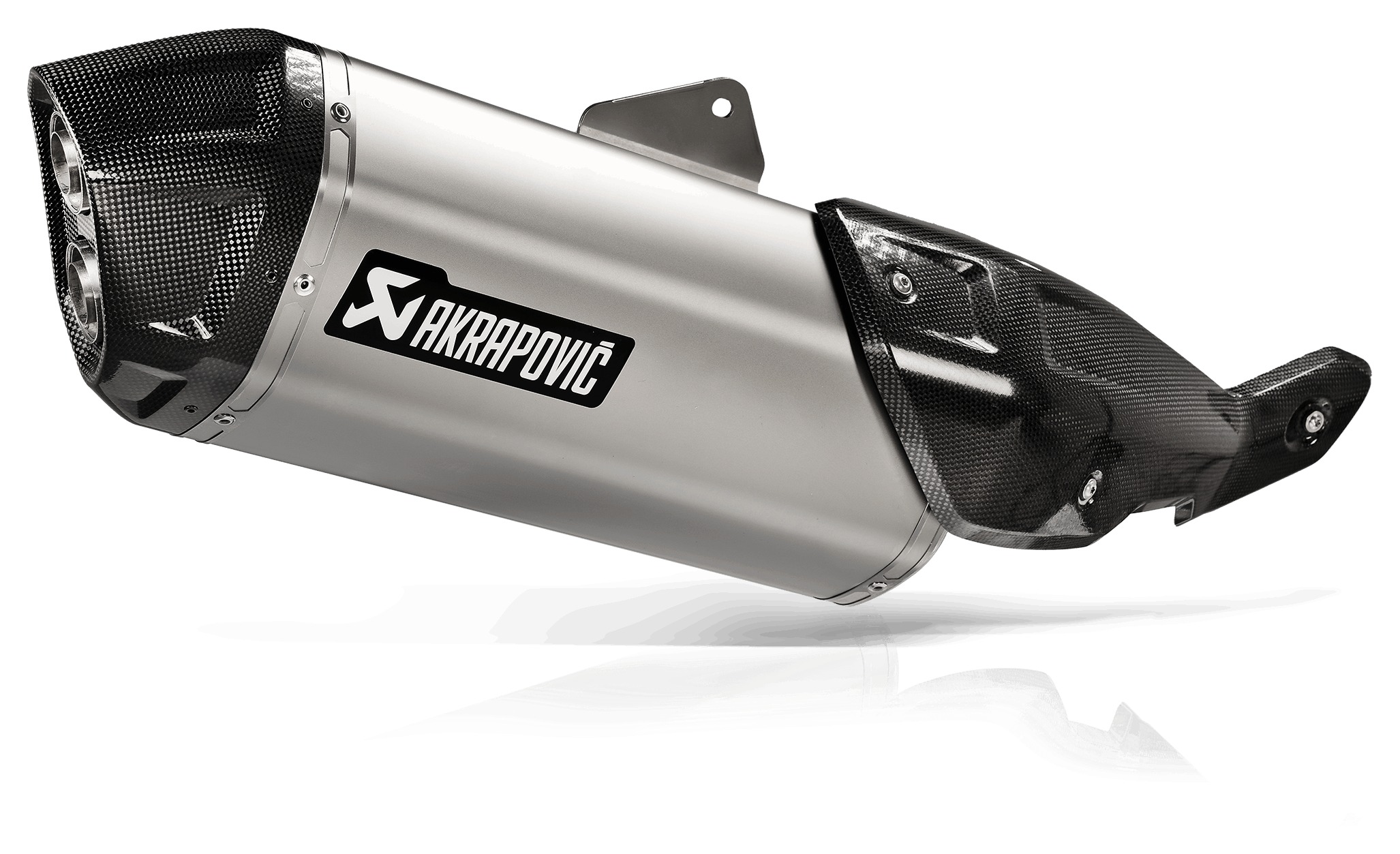 Akrapovic Slip-On Exhausts Suzuki V-Strom 800DE 2023-2025 - Cycle Gear