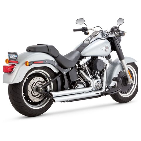 Vance & Hines Big Shots Staggered Exhaust For Harley Softail 1986-2009