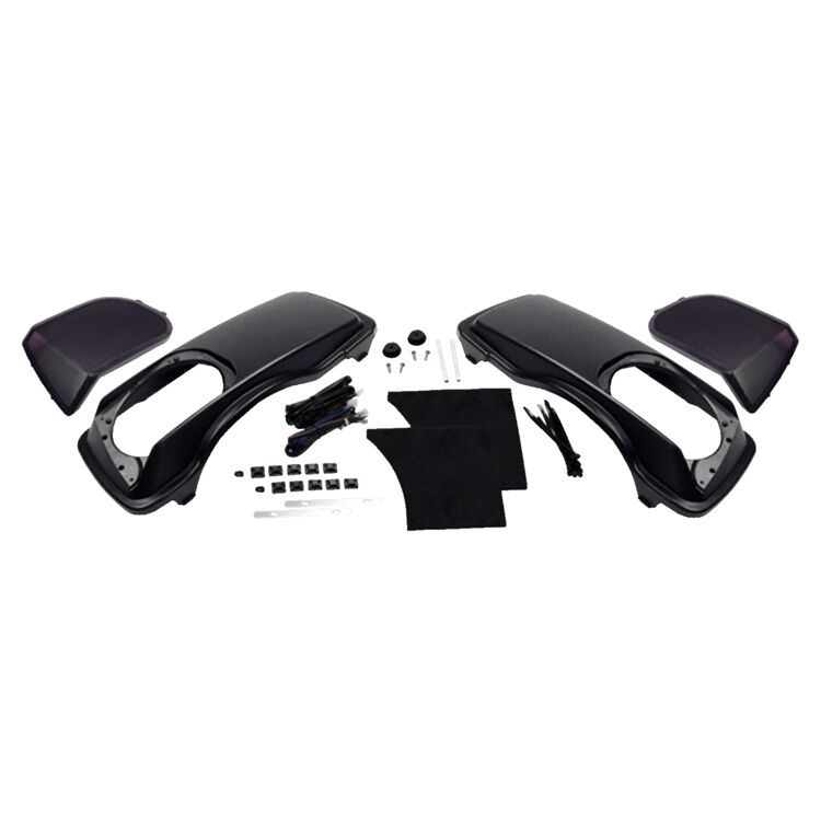 Kenwood Saddlebag Speaker Lids For Harley Touring 1993-2013