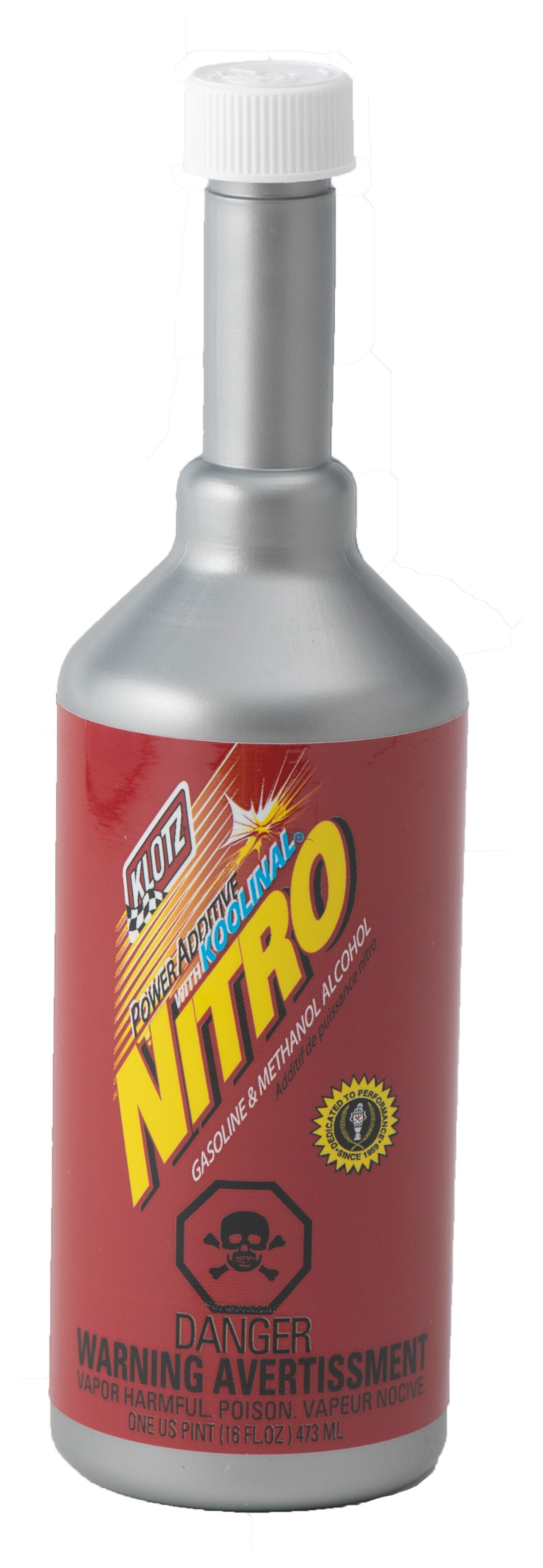 Klotz Nitro Power Fuel Additive With Koolinal Cycle Gear