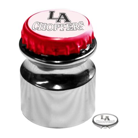 LA Choppers Bottle Cap Choke Knob For Harley 1988-2006