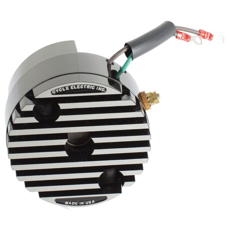 Cycle Electric End 12-Volt Generator Mounted Regulator For Harley 1948-1984