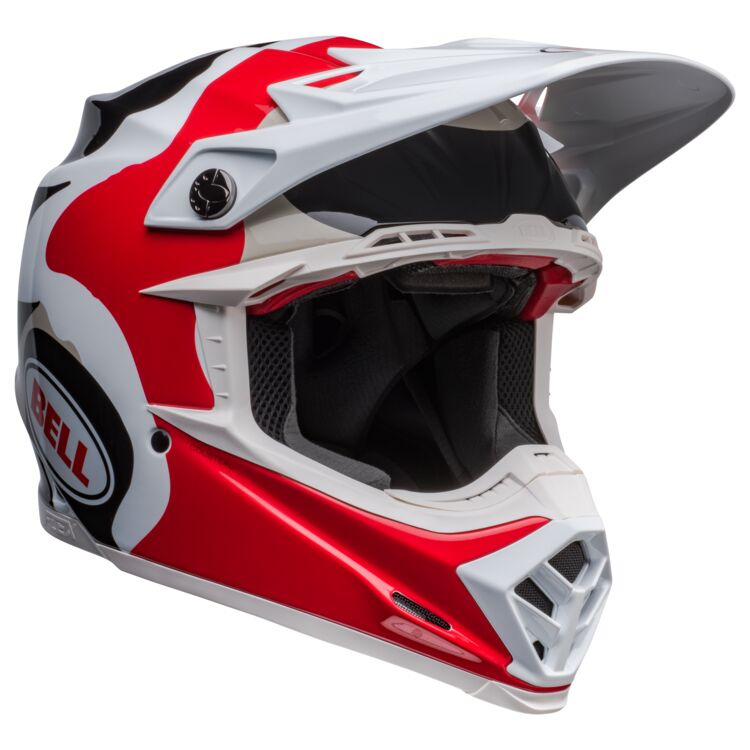 Gloss White/Red