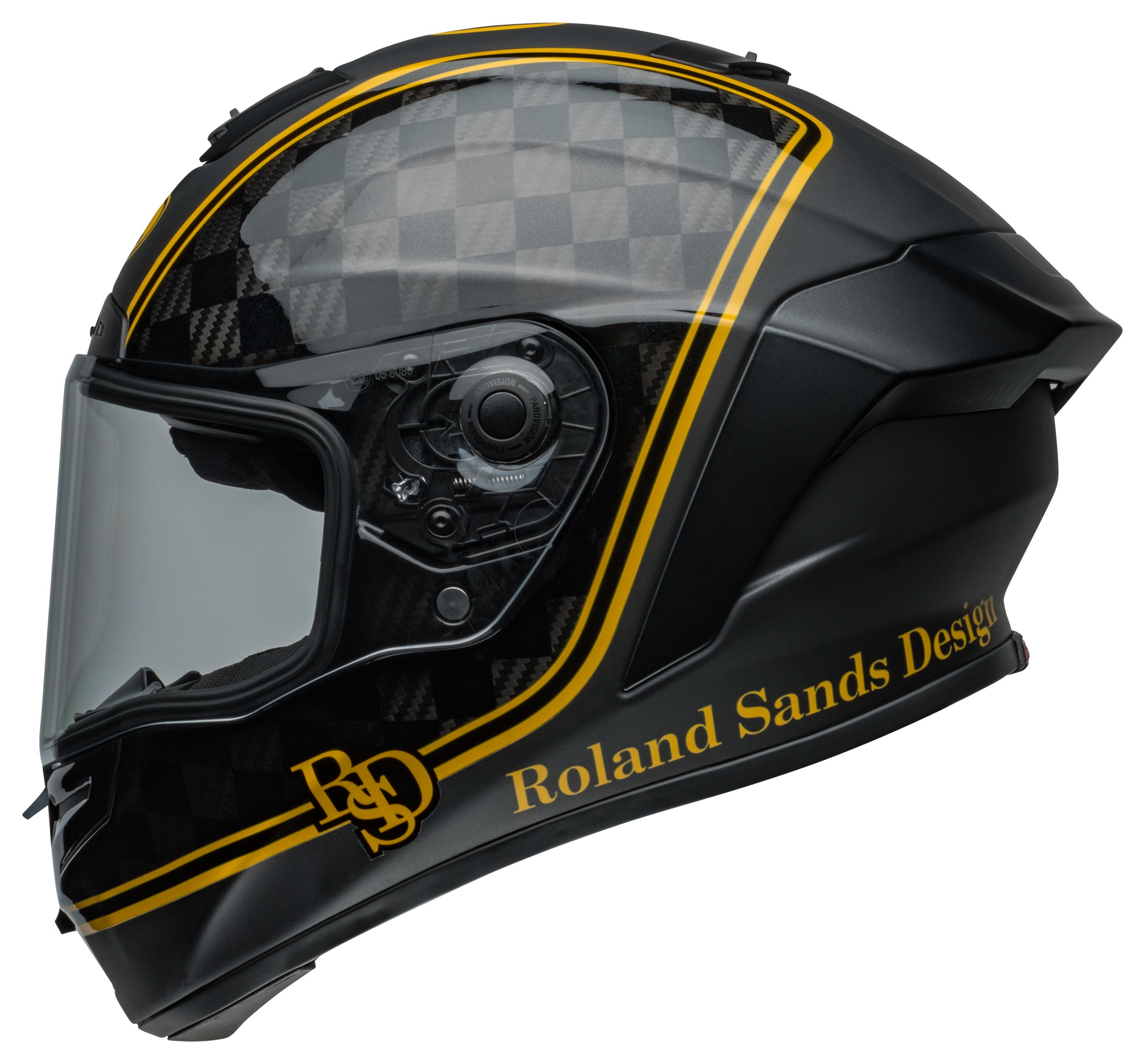 BELL RACE STAR SPEED CHECK ブラック/マット/ゴールド size:XL ベル