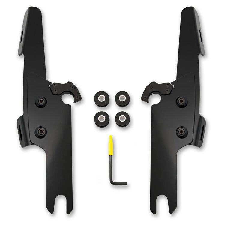 Memphis Shades Batwing Fairing Trigger Lock Mount Kit For Indian Chief 2022-2025