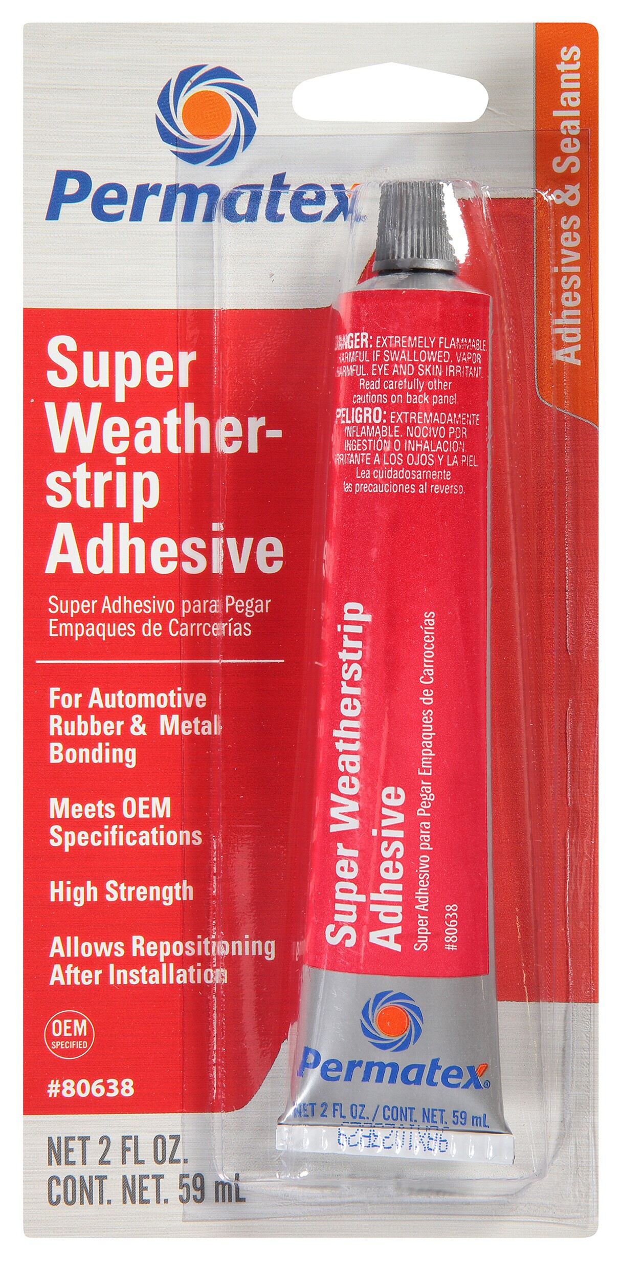 Permatex Super Weather Strip Adhesive Cycle Gear