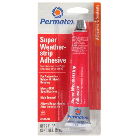 Permatex Super Weather Strip Adhesive