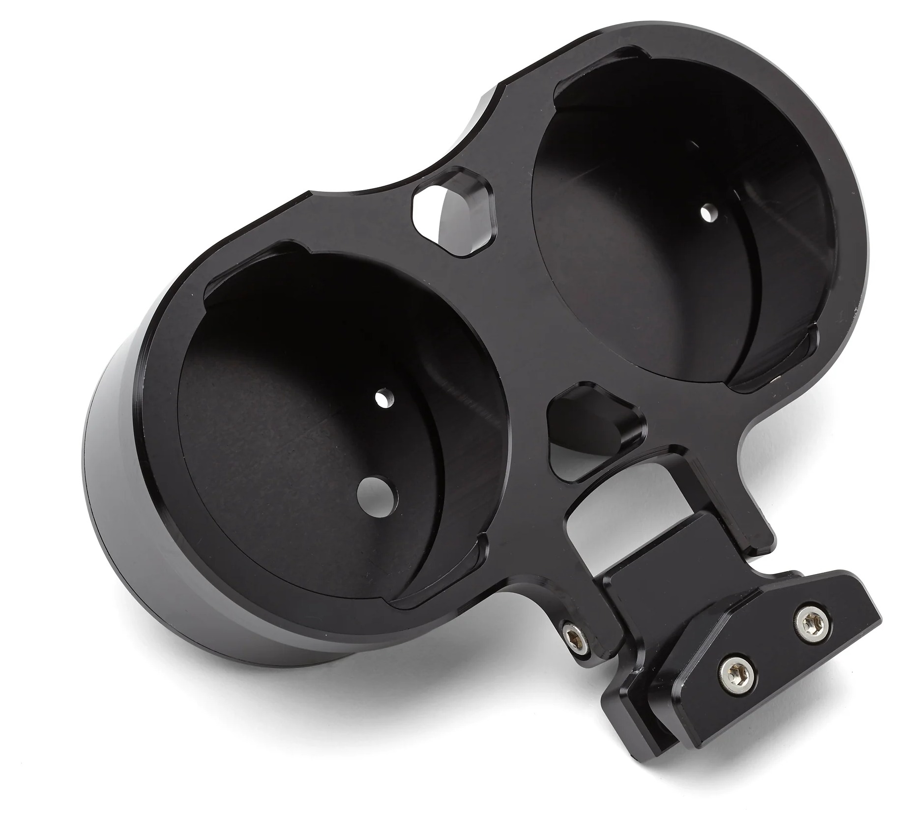 LA Choppers Dual Gauge Mount For Harley Dyna / Sportster 19992022