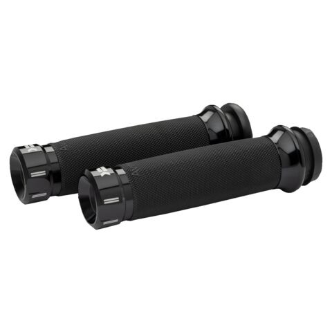 Khrome Werks Klassic Custom Contour Grips For Harley With Throttle by Wire