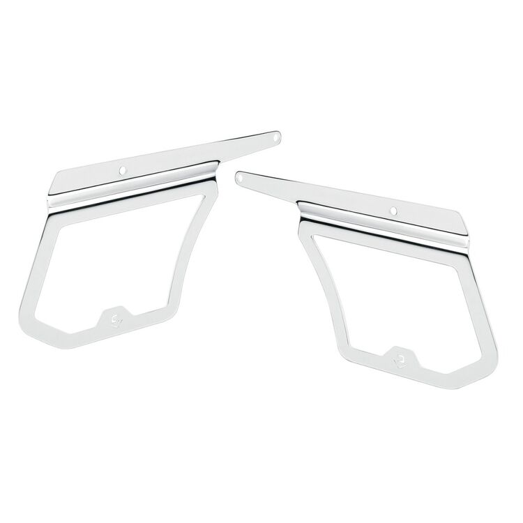Cobra Saddlebag Supports For Harley Softail / FXDF 2000-2014 Chrome [Previously Installed]