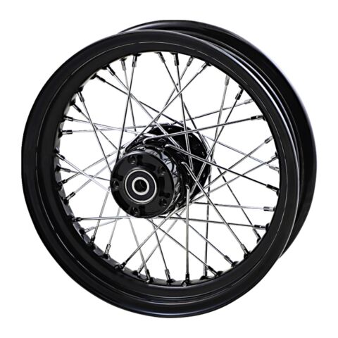 Drag Specialties 40 Spoke Laced Rear Wheel For Harley Softail / Dyna / Sportster 2000-2006