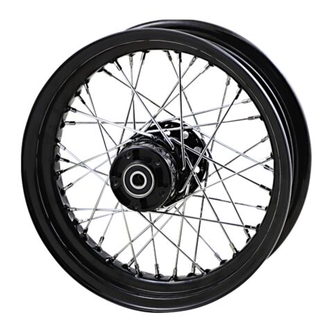 Drag Specialties 40 Spoke Laced Front Wheel For Harley FL Softail 2000-2006