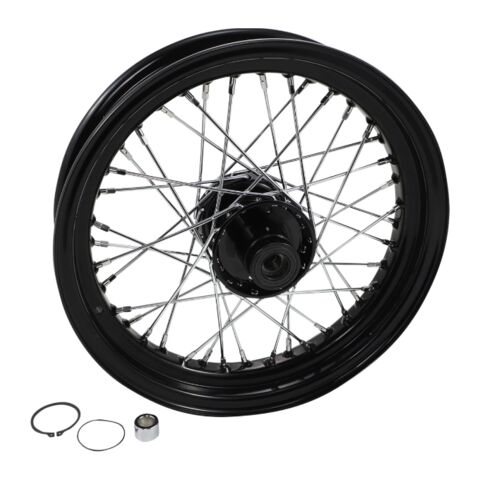 Drag Specialties 40 Spoke Laced Front Wheel For Harley FL Softail 1986-1999