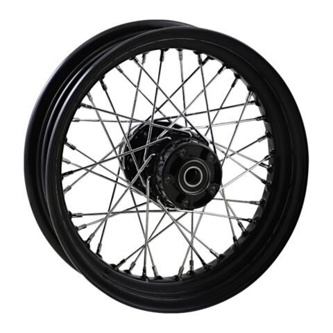 Drag Specialties 40 Spoke Laced Rear Wheel For Harley XL Non-ABS 2008-2022