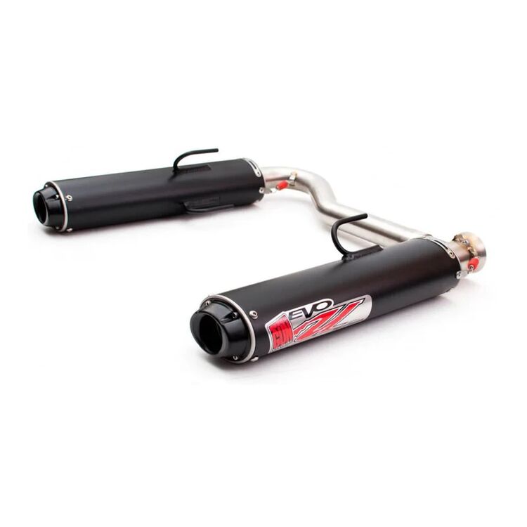 Big Gun Evo U Dual Slip-On Exhaust Polaris Scrambler XP 1000 2014-2019