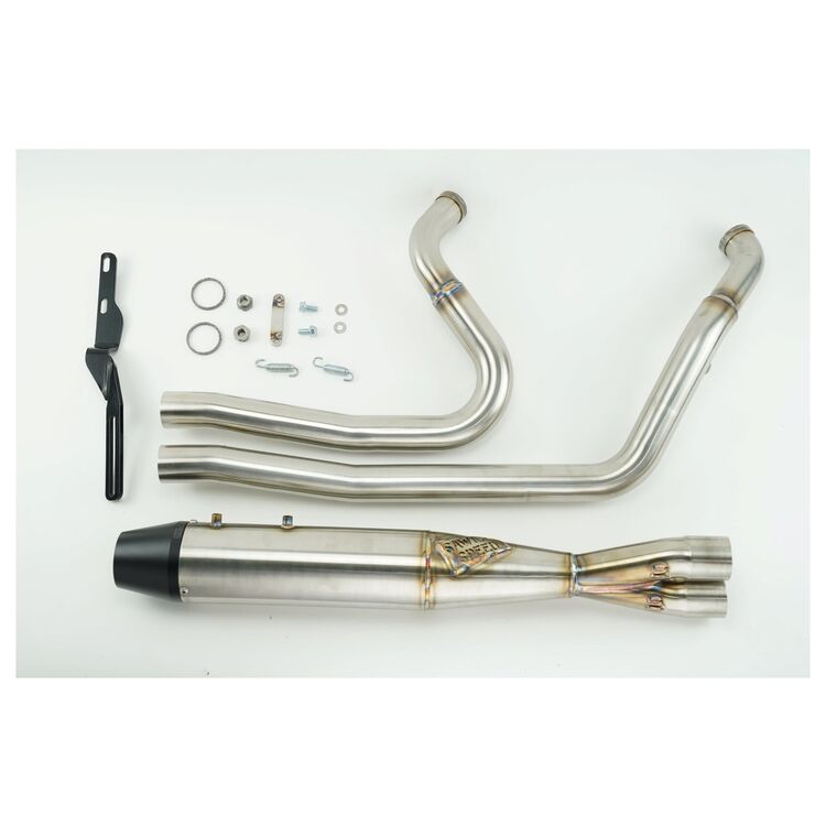 Brushed Stainless / Black End Cap