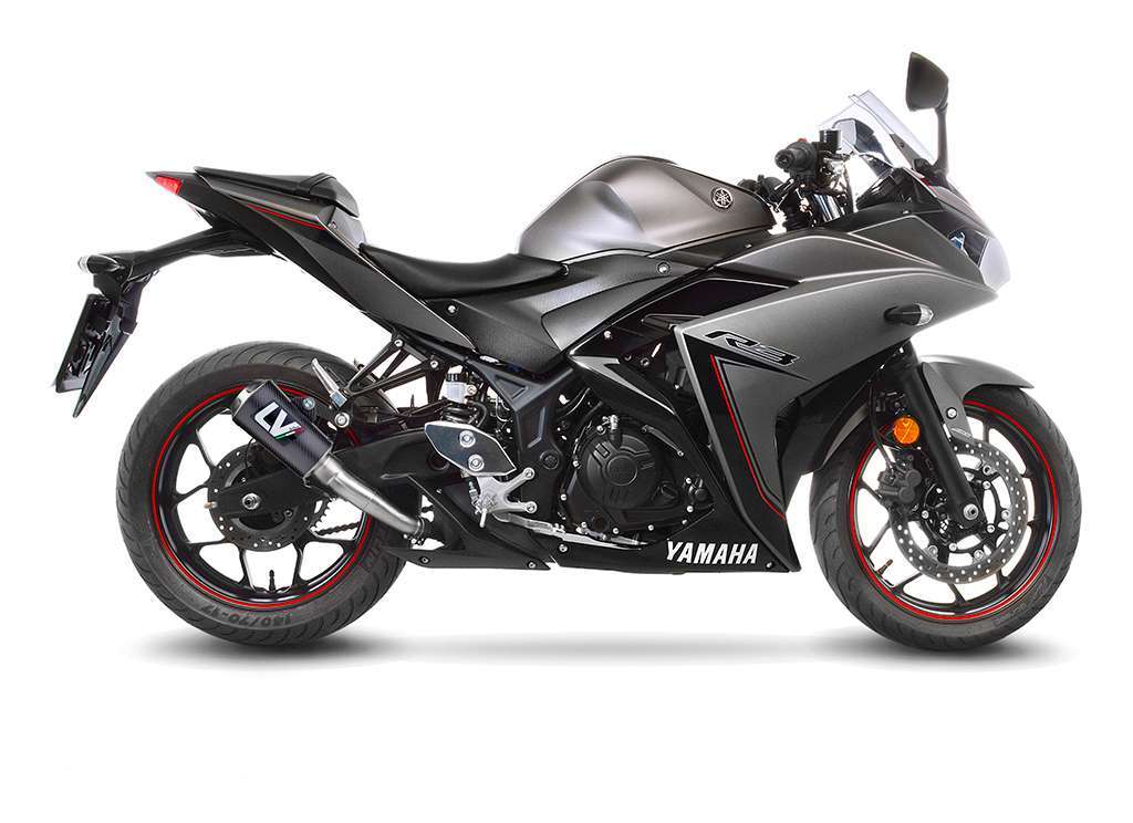 LeoVince LV-10 Slip-On Exhaust Yamaha R3 / MT-03 2015-2026 - Cycle