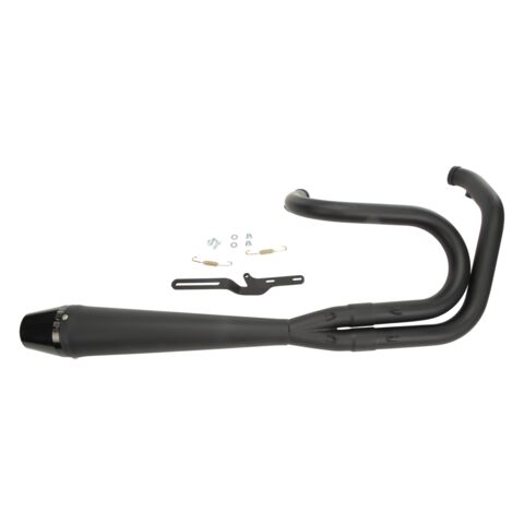 Sawicki Speed Shop Big Inch 2-Into-1 Mid Length Exhaust For Harley Dyna 1991-2017