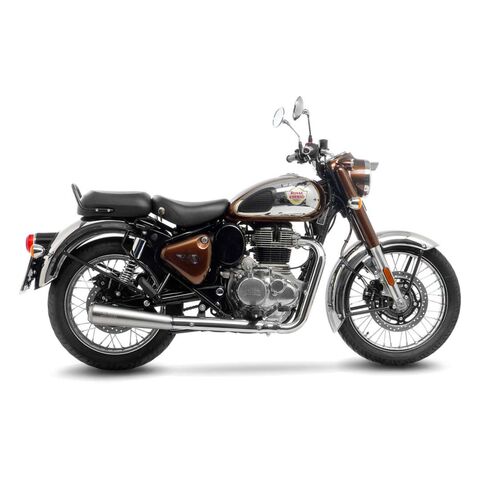 LeoVince Classic Racer Slip-On Exhaust Royal Enfield Classic / Meteor 350 2021-2024