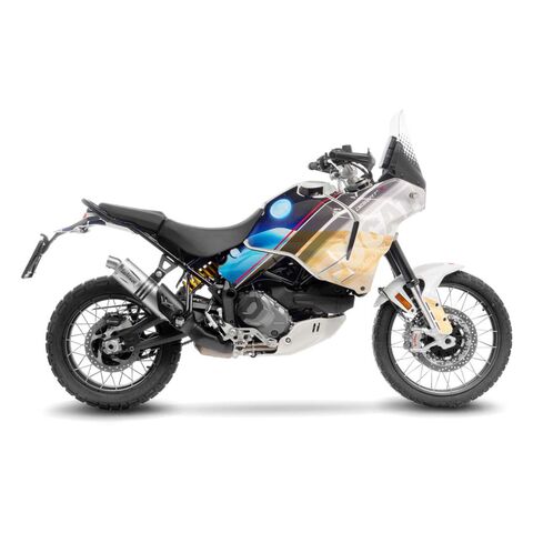 LeoVince LV One EVO Slip-On Exhaust Ducati DesertX 2022-2025