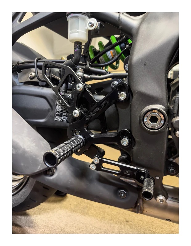 Woodcraft Rearset Kit Kawasaki Ninja ZX-4R / ZX-4RR 2023-2026