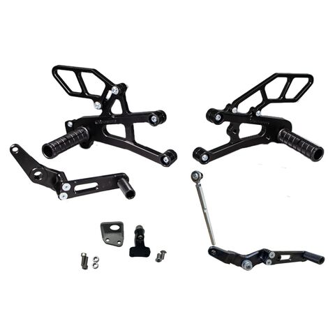 Woodcraft Rearset Kit Triumph Daytona 765 Moto 2 2020-2022