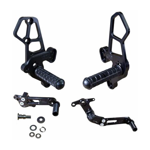 Woodcraft Rearset Kit Yamaha XSR900 2022-2024