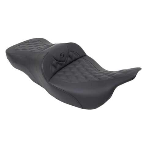 Saddlemen Roadsofa LS Lattice Stitch 2-Up Seat For Harley Electra Glide / Road Glide 1997-2007