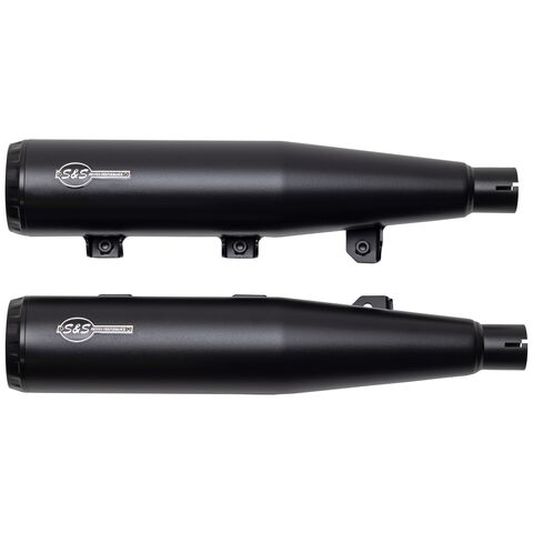 S&S Cycle Grand National Slip-On Mufflers For Indian Scout 2019-2024