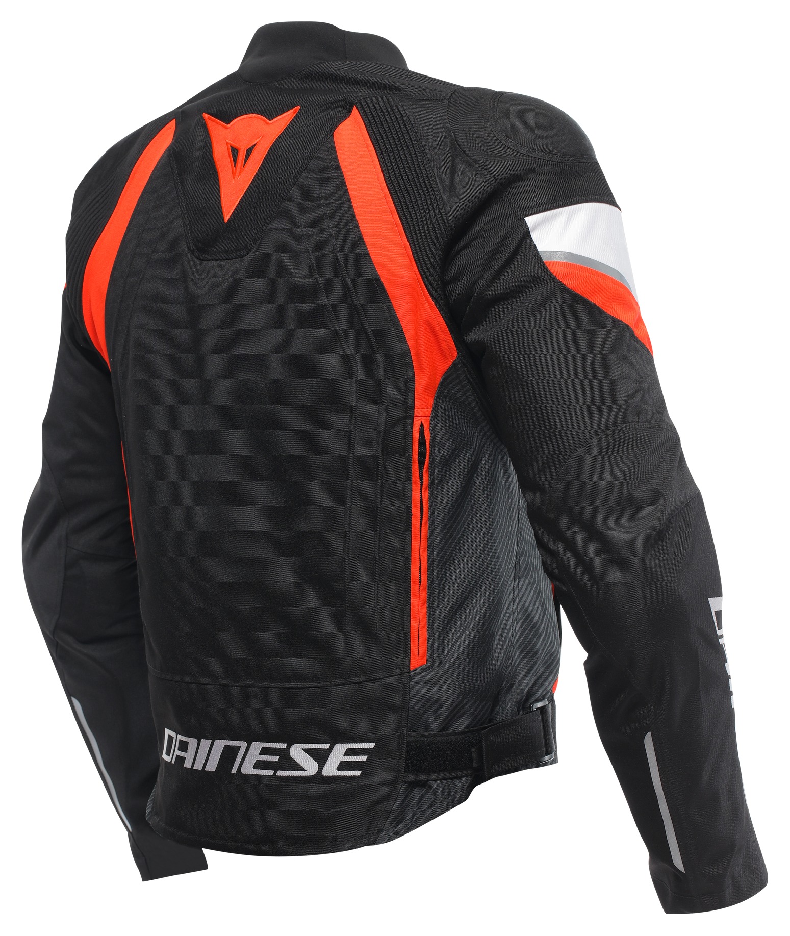 Dainese レザージャケット ブラック/オレンジ 11 RACING 5 - MEN PERFORATED LEATHER MOTORCYCLE JACKET | BLACK/BLACK