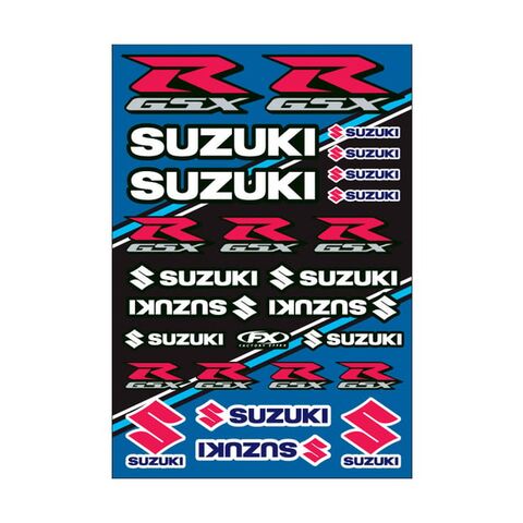 Factory Effex Suzuki Sticker Sheet