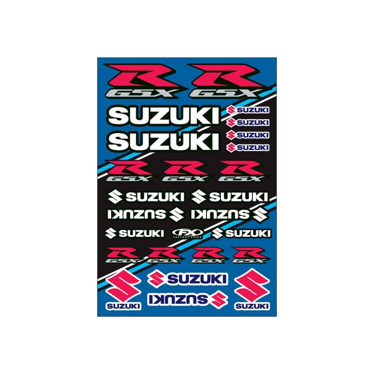 Factory Effex Suzuki Sticker Sheet