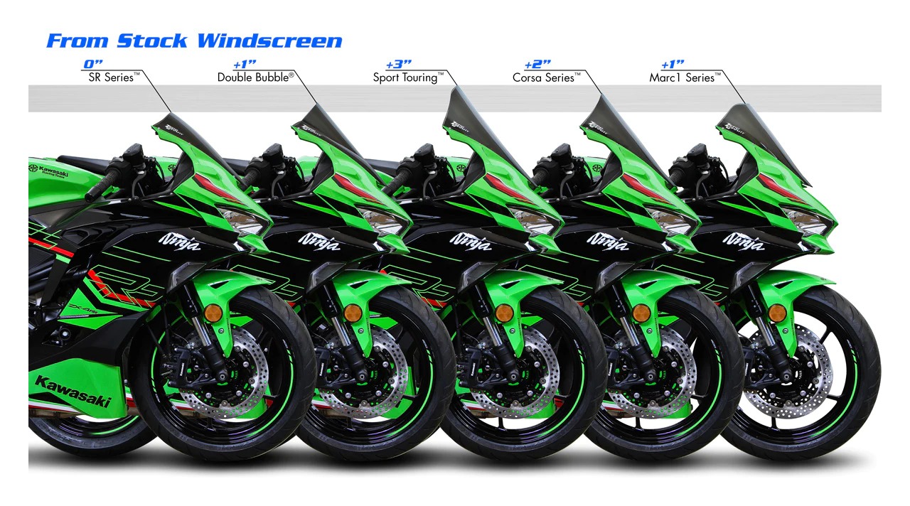 R① Zero Gravity Windscreen Kawasaki ZX-7 89-90 – Zero Gravity Racing