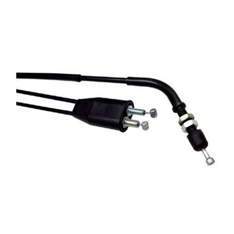 Motion Pro Black Vinyl Throttle Cable Kawasaki KX250F / KX450F 2013-2016 (+1" Extended and OEM Length)