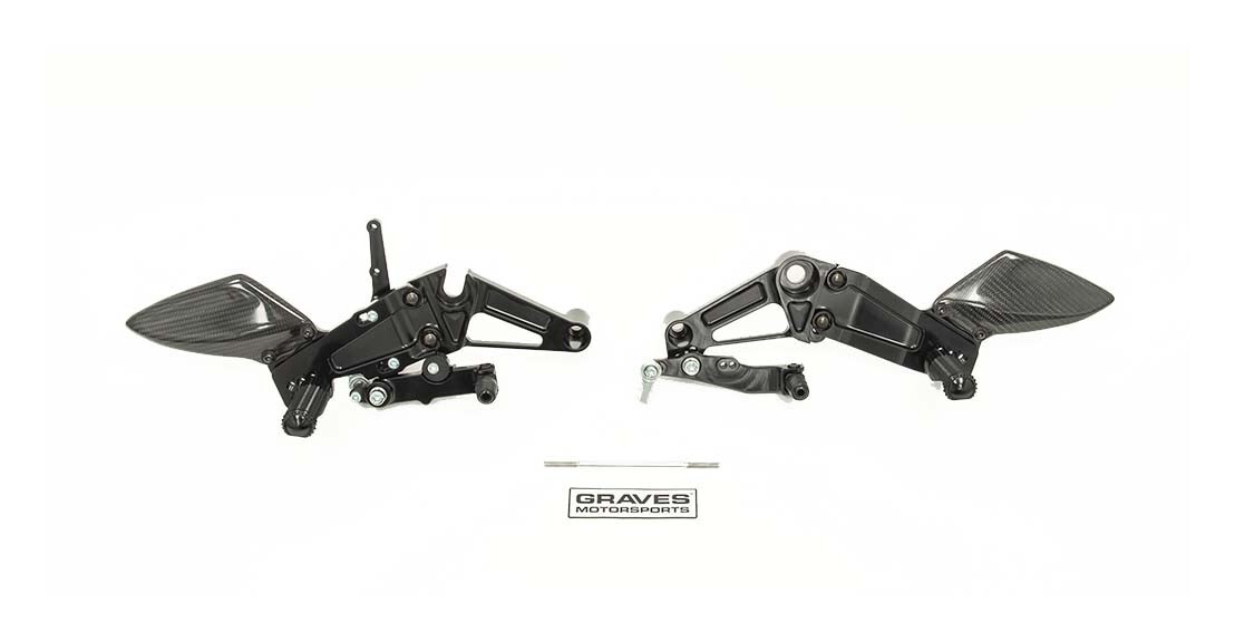 Graves Rearsets Aprilia RS 660 20212024 Cycle Gear