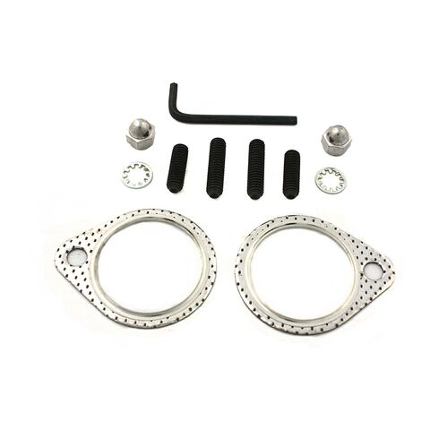 Milwaukee Twins Exhaust Stud-Nut And Gasket Kit For Harley Shovelhead 1966-1984