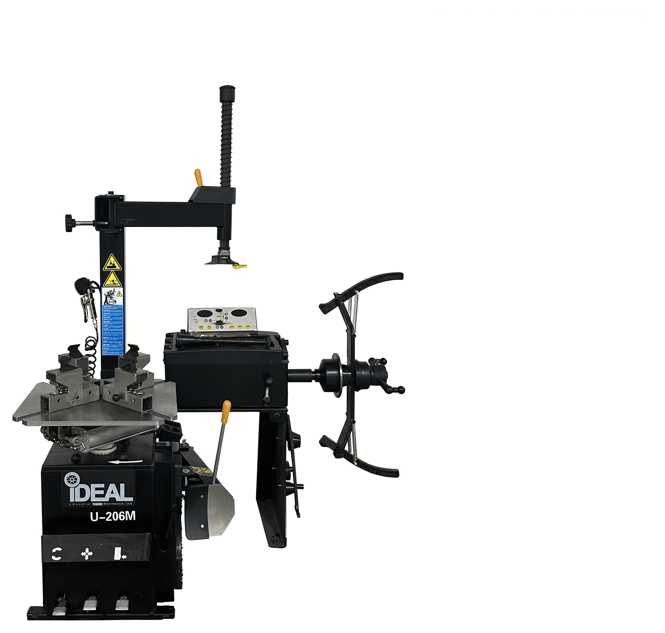 Tuxedo Distributors Tire Changer & Wheel Balancer Combo Machine Cycle