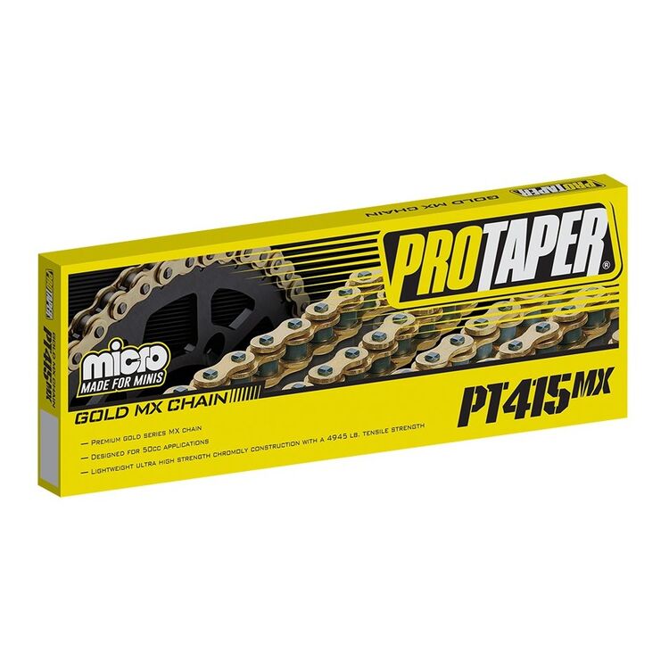 Pro Taper 415 MX Chain 120 Links / Gold [Open Box]