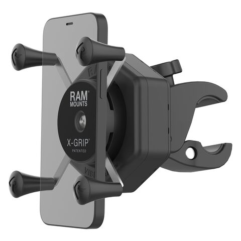 RAM Mounts X-Grip Phone Mount with Vibe Safe and Small Tough Claw