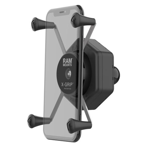 RAM Mounts X-Grip Large Phone Holder with Ball and Vibe Safe Adapter