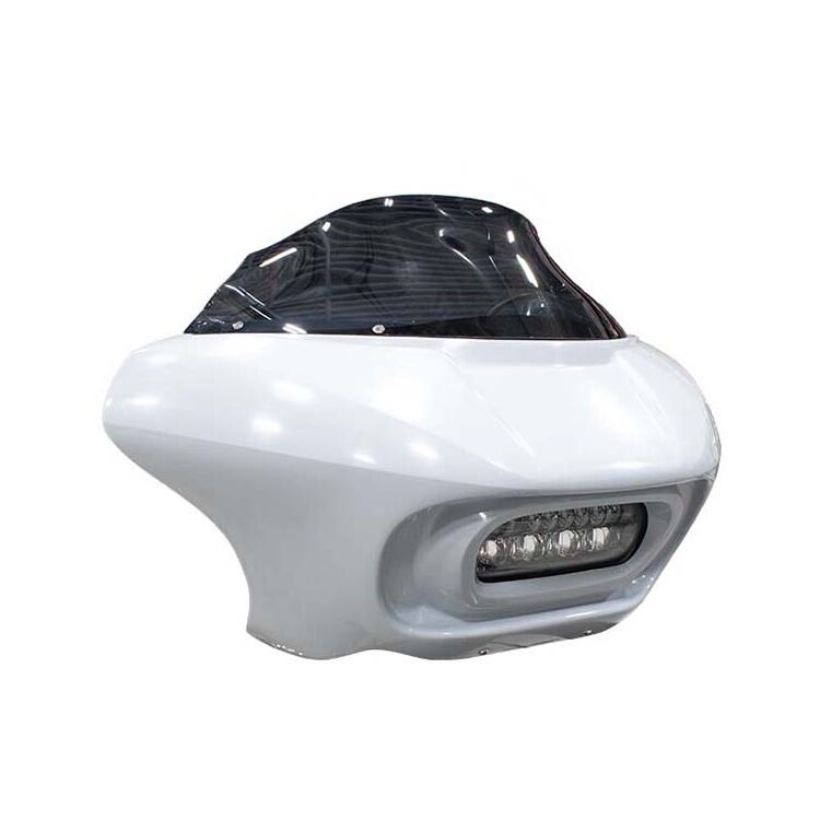 With 9" Flare Windshield