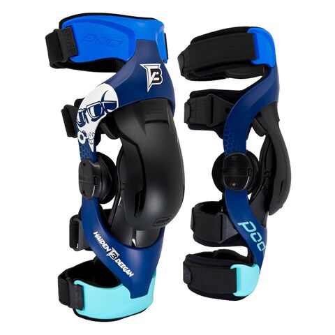 Haiden Deegan Apparel K4 2.0 LE Haiden "Danger Boy" Deegan Knee Braces (XS and XS/SM)