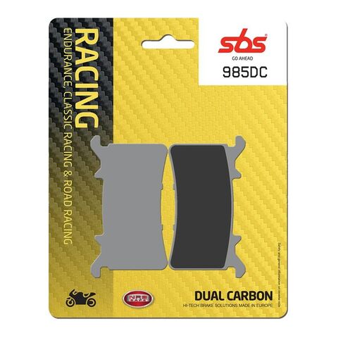 SBS Dual Carbon Front Brake Pads 985DC