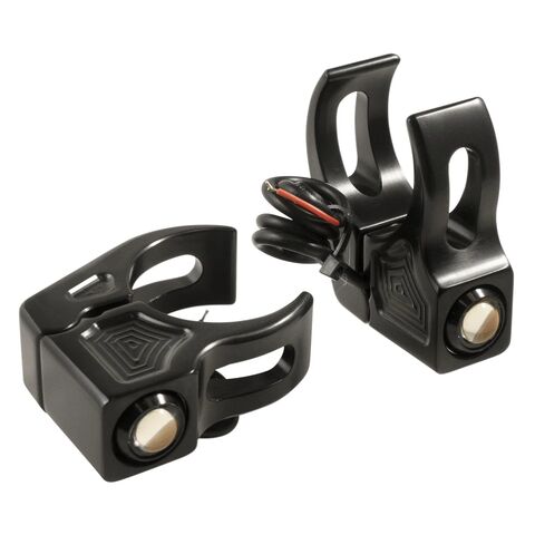 Joker Machine Rat Eye Fork Mount LED Turn Signals