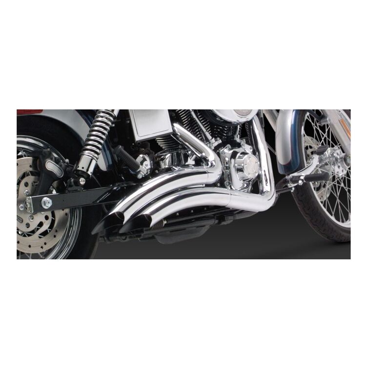 Vance & Hines Big Radius Exhaust For Harley Dyna 1991-2005 Chrome [Open Box]